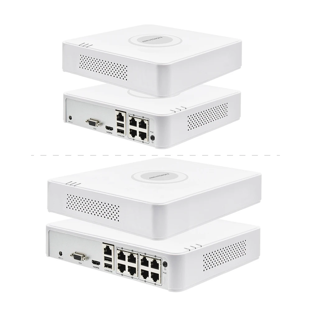 Hikvision NVR DS-7104NI-Q1/4P DS-7108NI-Q1/8P 4CH 8CH 4MP запись для PoE IP-Камеры CCTV сетевой