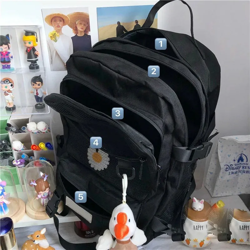 

Large Capacity Women Backpack Fashion Computer Laptop Backpack Casual Travel Man Bag Oxford School Bag Dropshipping