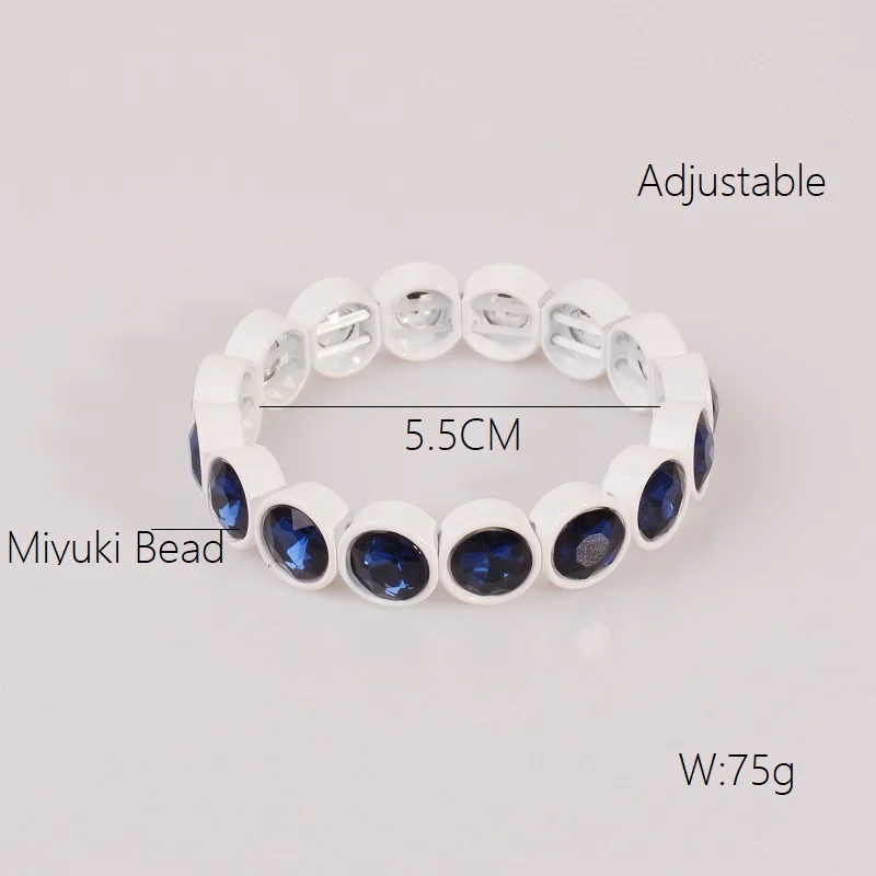 Новинка 2021 браслет Miyuki для женщин и мужчин эластичный Шарм Миюки с бусинами
