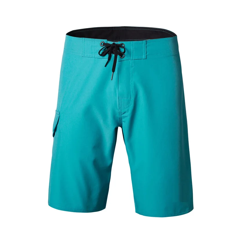 New Solid Casual Men's Summer Cargo Shorts Qucik Dry Fitness Bodybuilding Short Pants Man Bermuda Surfing Beach Shorts Plus Size