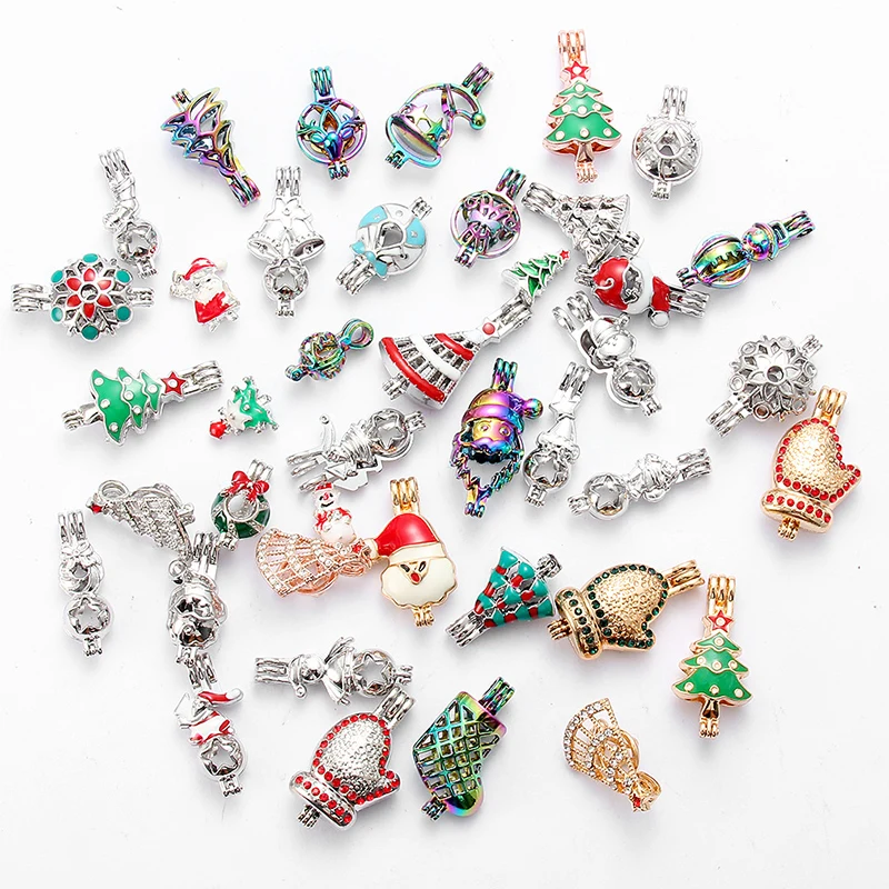 Рождественские Подвески Браслет Санта Клаус Рождественская елка украшения для