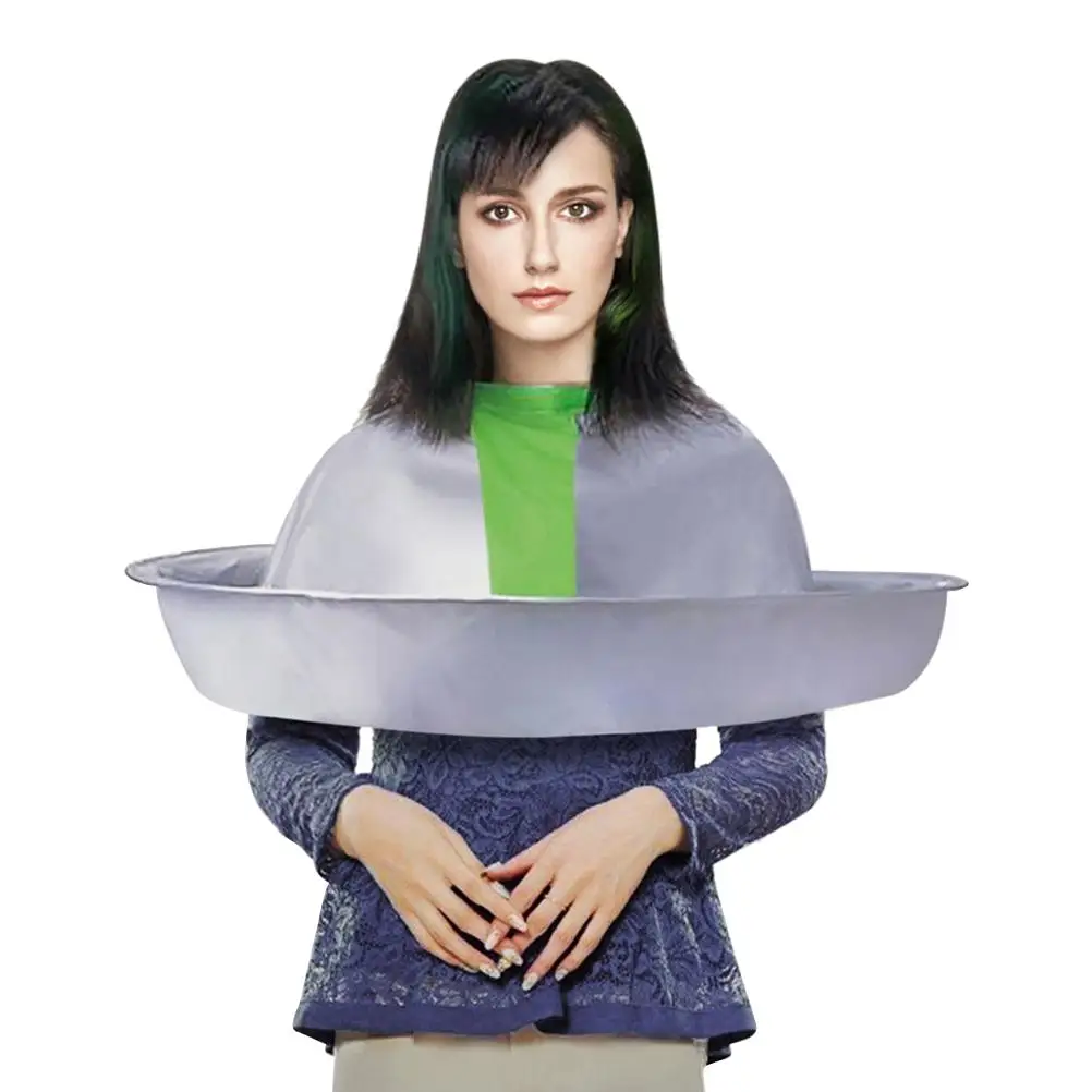 

Аксессуары для волос, 1 шт., основа для волос, искусственная накидка-зонтик, Парикмахерская, домашняя накидка для парикмахерской, тканевая на...