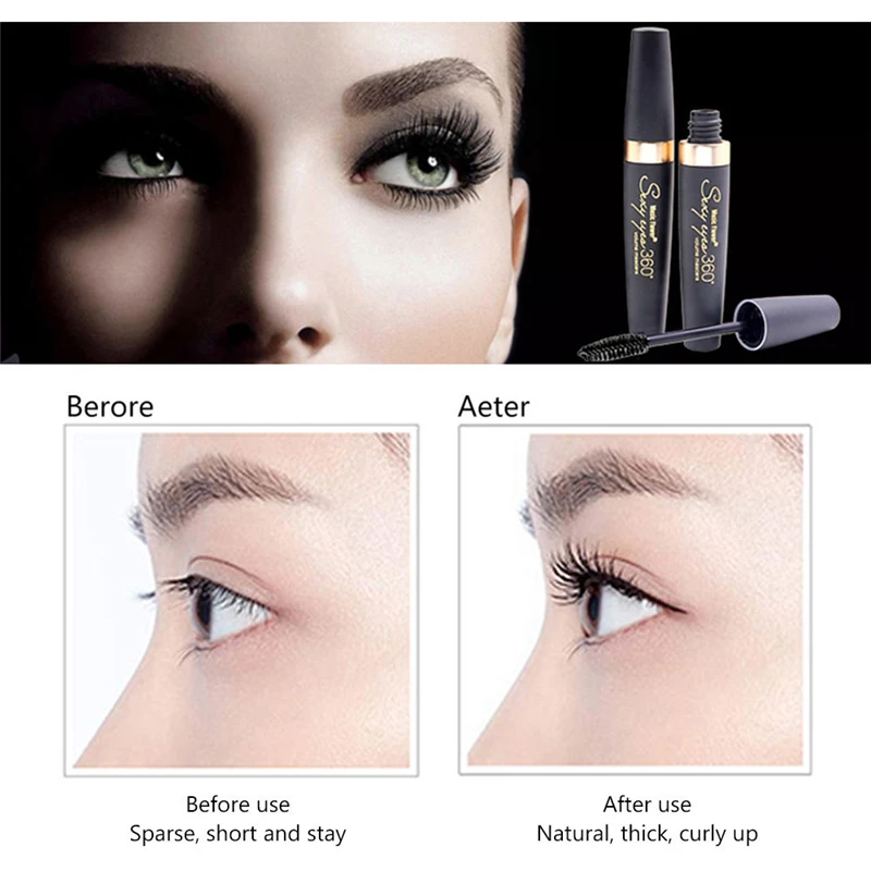 Тушь для ресниц PartyStar водостойкая удлиняющая |