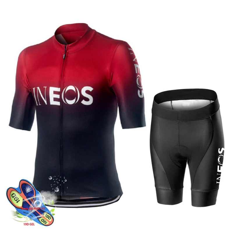 Велосипедная майка Pro Team INEOS, летняя велосипедная майка, набор, дышащая, для гонок, спорта, Mtb, велосипедная майка, Мужская одежда для велоспорта