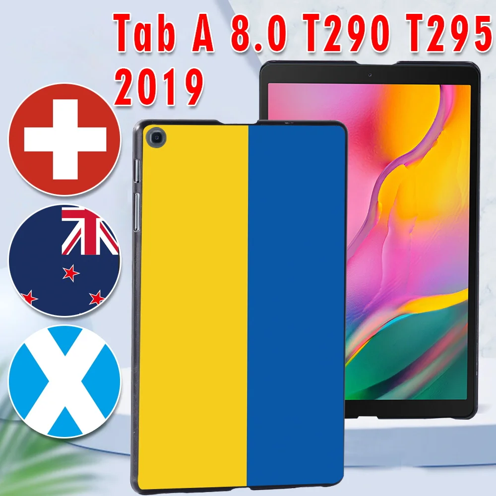 

For Samsung Galaxy Tab A 8.0 (2019) T290/T295 Tablet Case Cover + Free Stylus