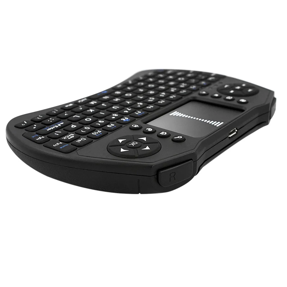 Беспроводная клавиатура с подсветкой 2 4 ГГц Air Mouse тачпад ручной пульт