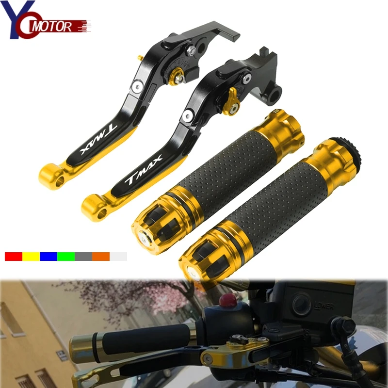 TMAX 500 530 2007 ручки тормоза и сцепления обработанные на станке с ЧПУ рукоятка для YAMAHA