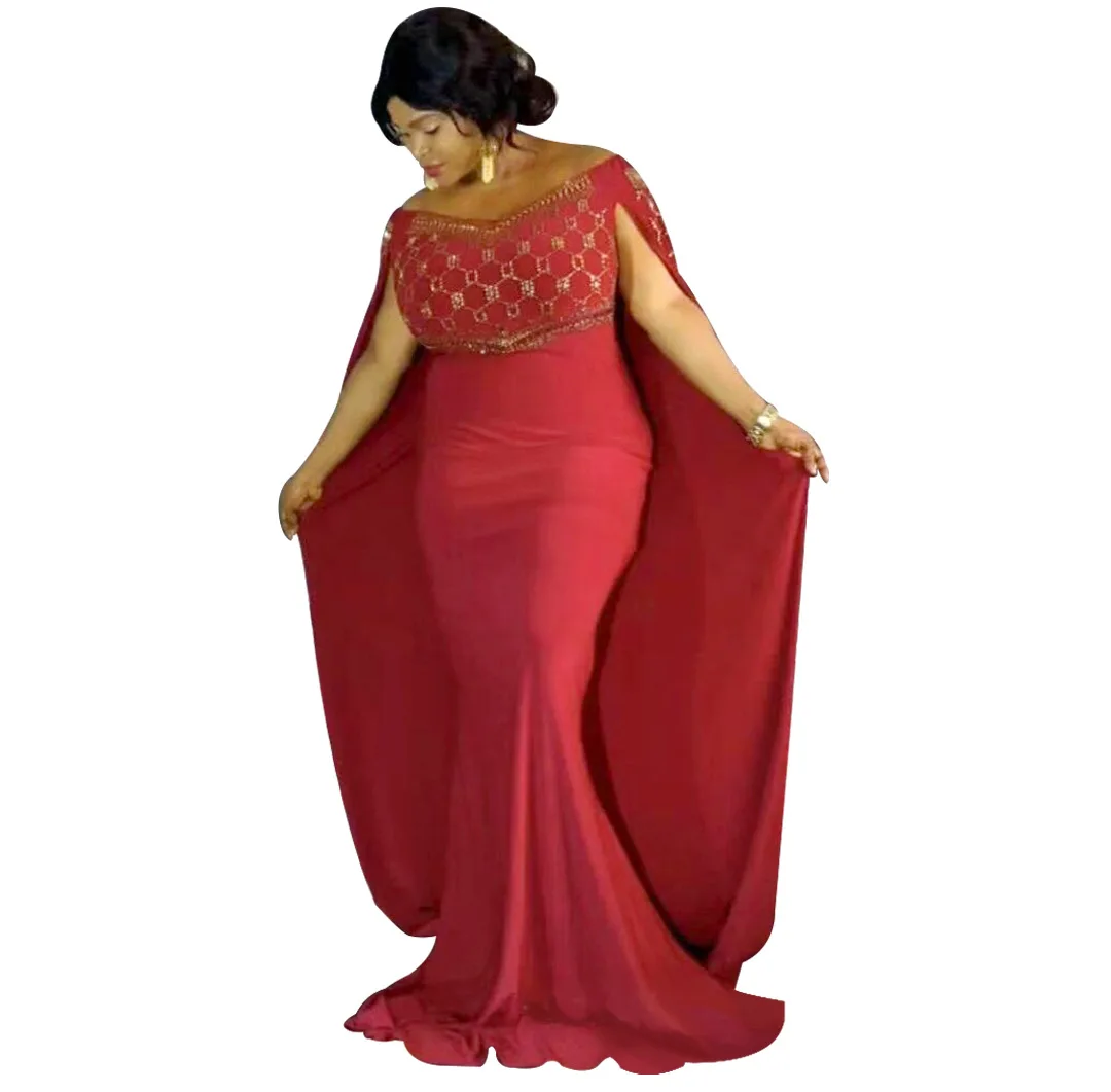 2019 new sexy elegent fashion style african women beauty plus size long dress L-3XL | Тематическая одежда и униформа