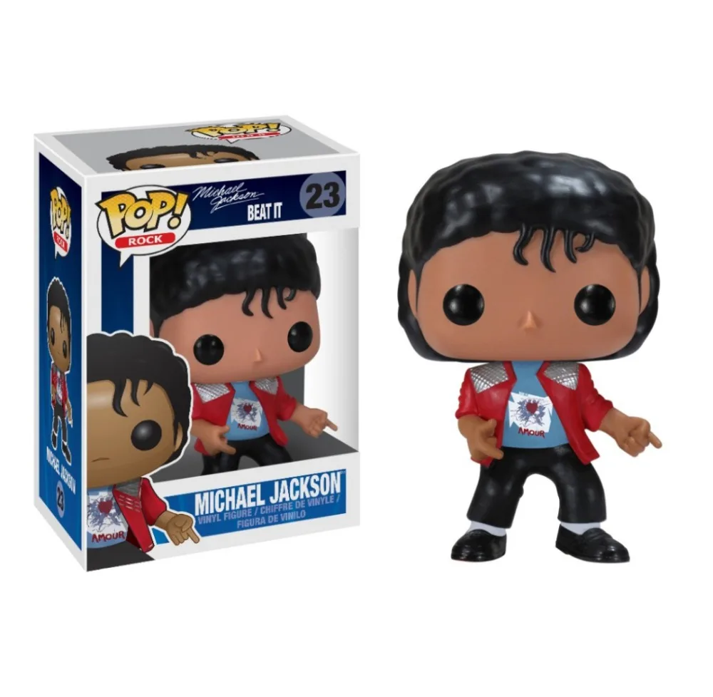 Экшн-фигурки из винила FUNKO POP Майкл Джексон BEAT IT BILLIE джинс BAD коллекционные модели