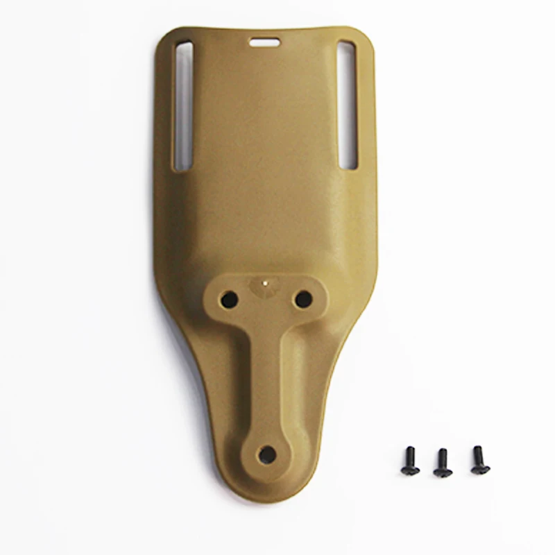 Belt paddle Tan Чехол-кобура для ружья с левой и правой стороны для Glock 17 19 Beretta Colt Sig p226 Usp, универсальная кобура, Регулируемая посадка с тактическими огнями - Цвет: Belt paddle Tan