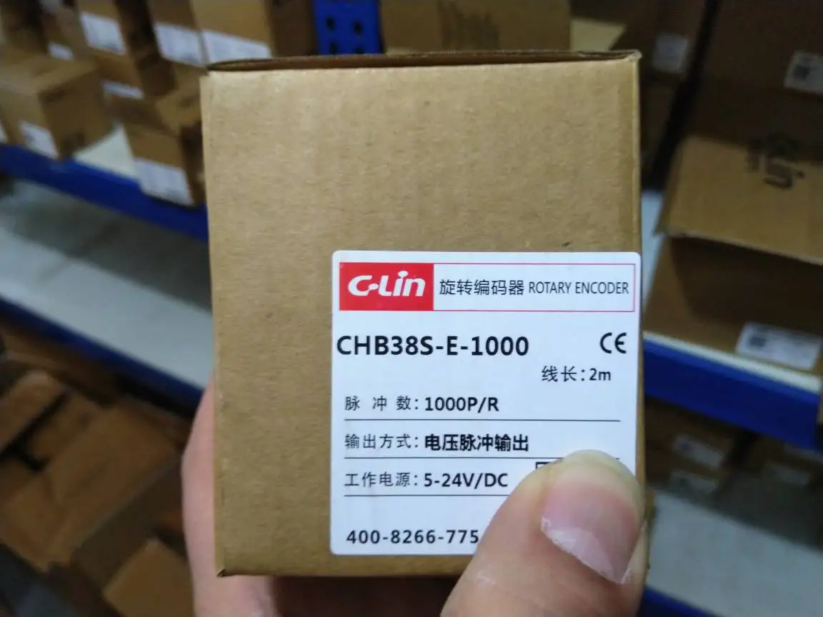 Абсолютно новый оригинальный аутентичный C-Lin CHB38S-E-1000 импульсный выходной кодер