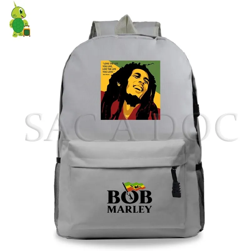 3 Bob Marley Legend рюкзак для подростков, брезентовые школьные сумки для женщин и мужчин, рюкзак для ноутбука, детские сумки для книг, Модный повседневный рюкзак для путешествий - Цвет: 3