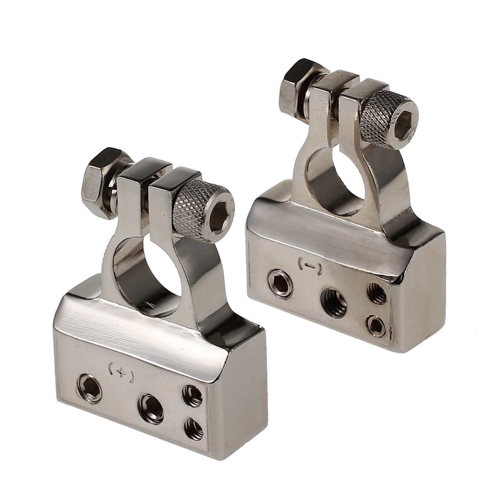 Позолоченный/Серебряный клемма для автомобильного аккумулятора AUTOUTLET