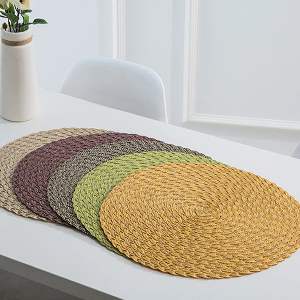 Подставка для столовых приборов модные циновка из ПВХ коврик колодки дискового