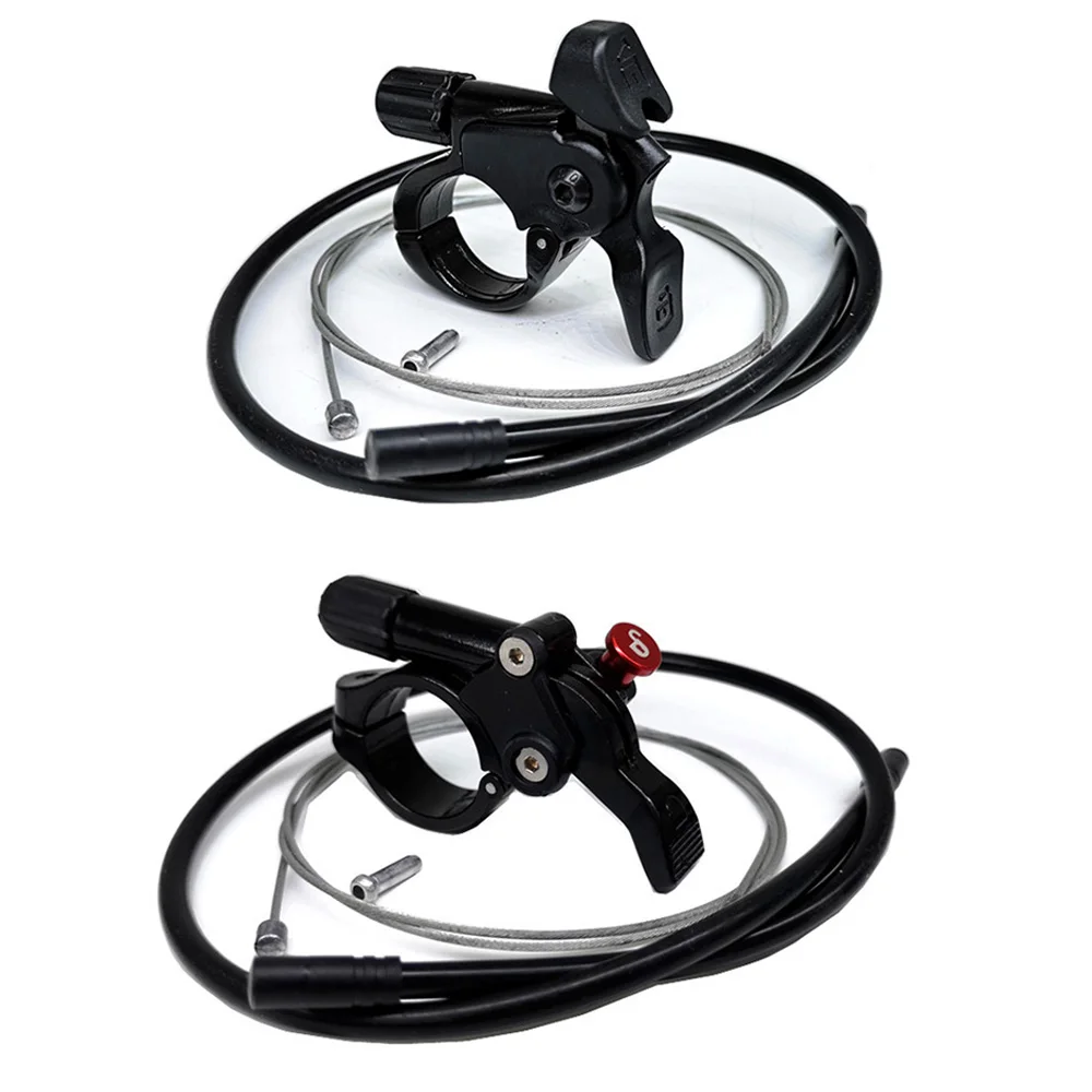 

Bike Fork Remote Lock Lever Bicycle Front Fork Remoting Lever with Wire Tube