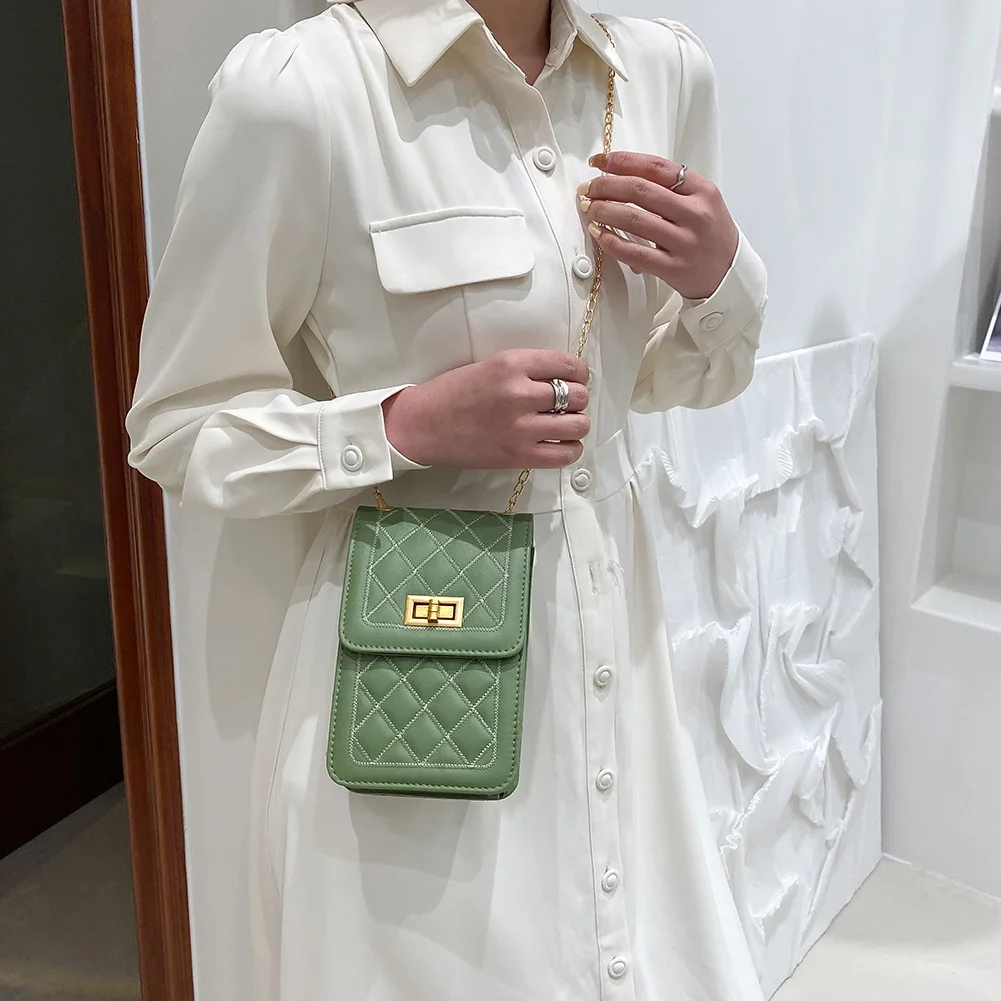 Модные маленькие клетчатые сумки через плечо для женщин дамские сумочки из