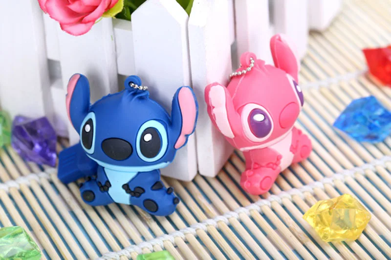 Милый мультяшный USB флеш накопитель 128 ГБ 64 32 16 в виде кошки 2 0 диск|USB