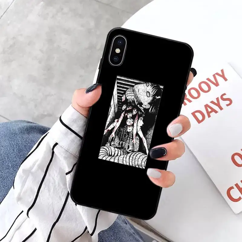 

Japanese horror comic Phone Case for iPhone 11 12 pro XS MAX 8 7 6 6S Plus X 5S SE 2020 XR mini