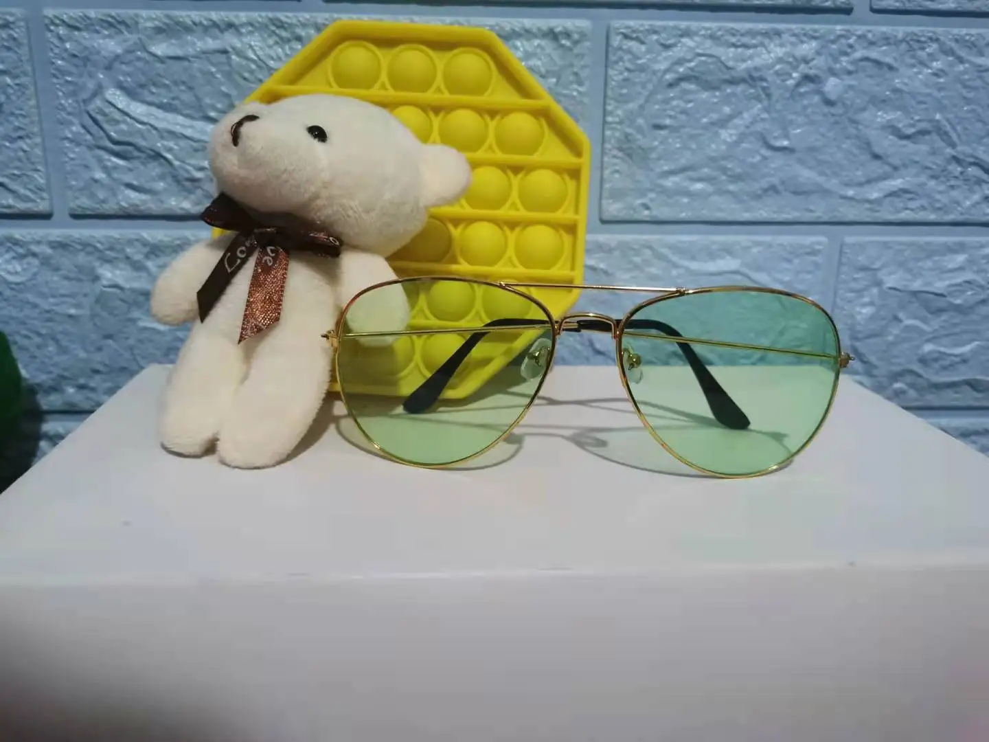 Классические Модные металлические солнцезащитные очки для мужчин и женщин