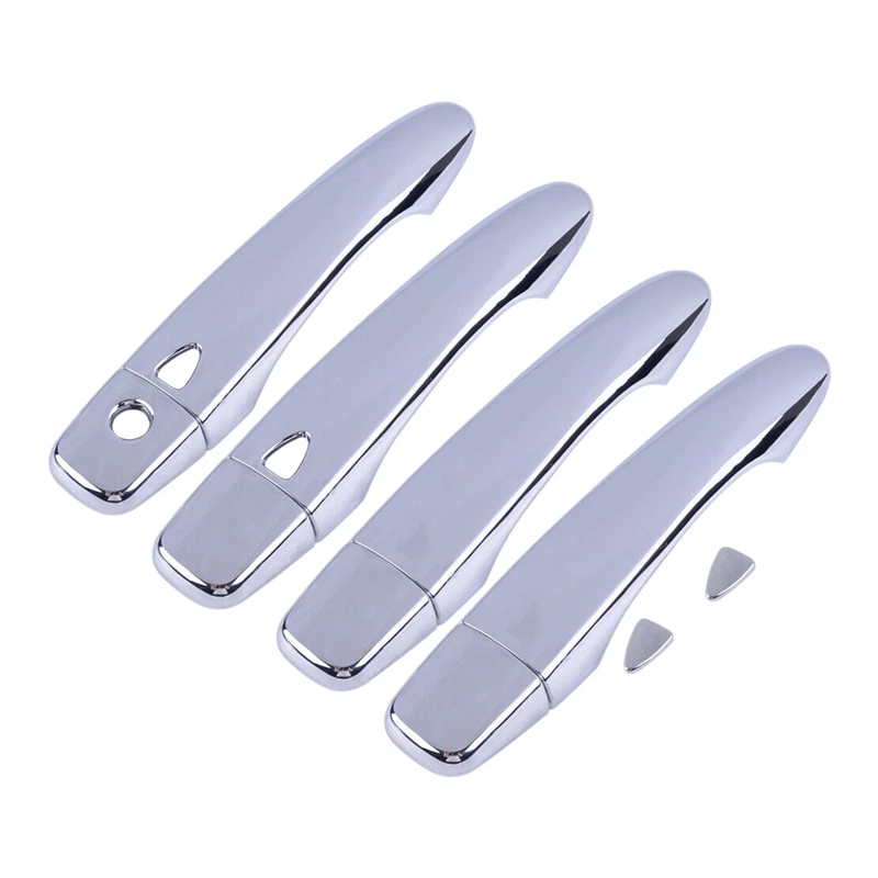 10 шт. Автомобильная хромированная Дверная ручка Защитная крышка литьевая