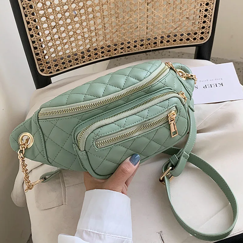 Женские поясные сумки из искусственной кожи новинка 2020 сумка через плечо со