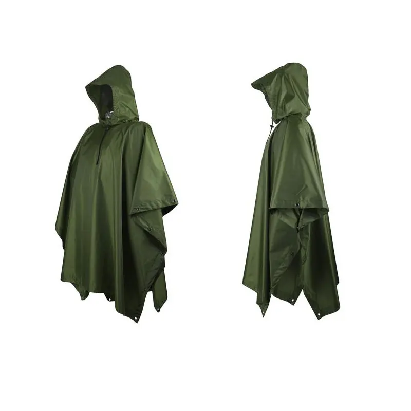 MENFLY темно синий армейский зеленый дождевик для альпинизма походов женский