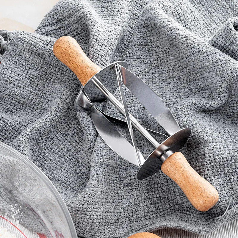 

Roller Stainless Steel Croissant Peeler Kitchen Croissant Tools Croissant Croissant Knife Cake Baking Tools Kitchen Accessories