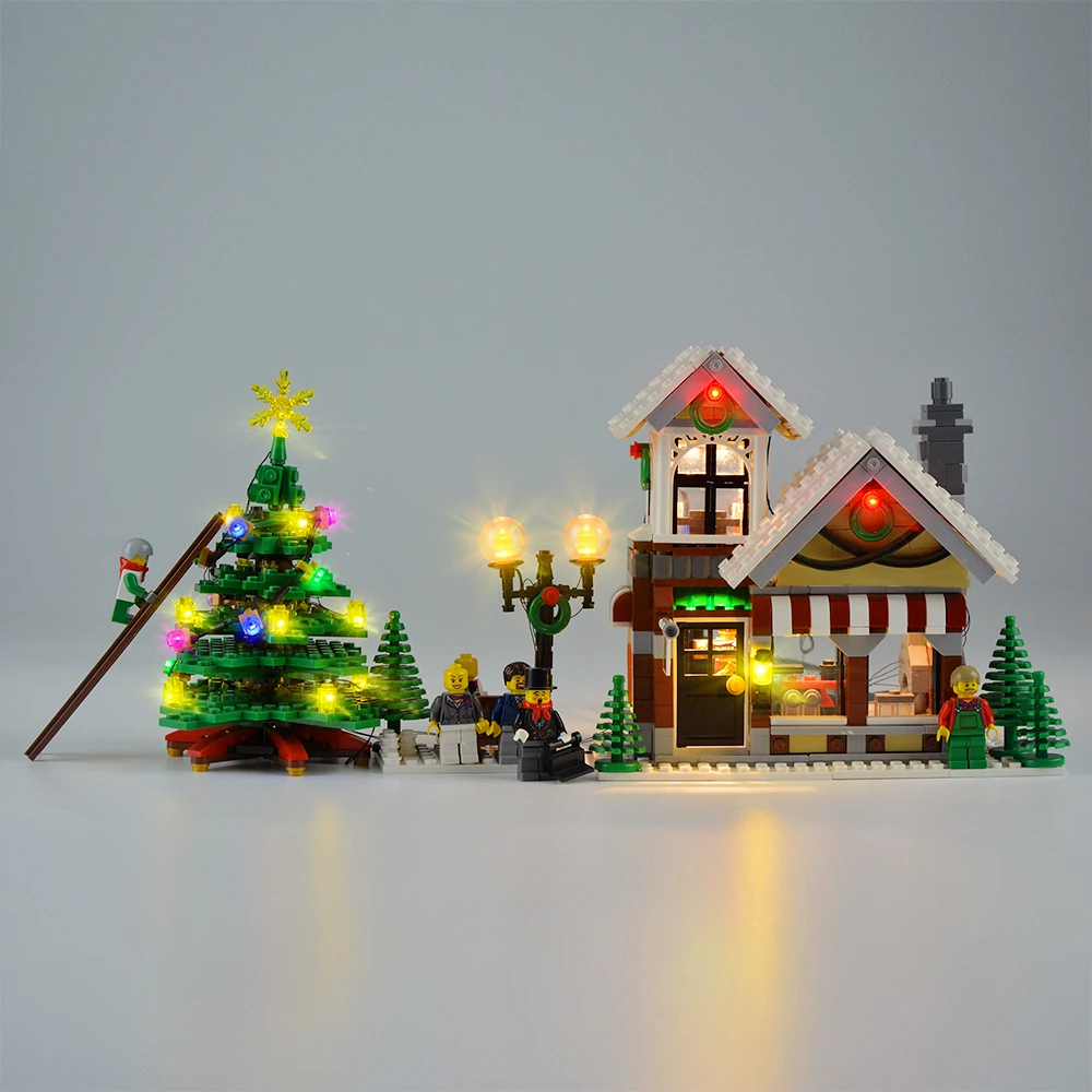 

Lightaling LED Light Kit For 10249 Creator Expert Winter Toy Shop Compatible with 39015 , NO Building Blocks Model