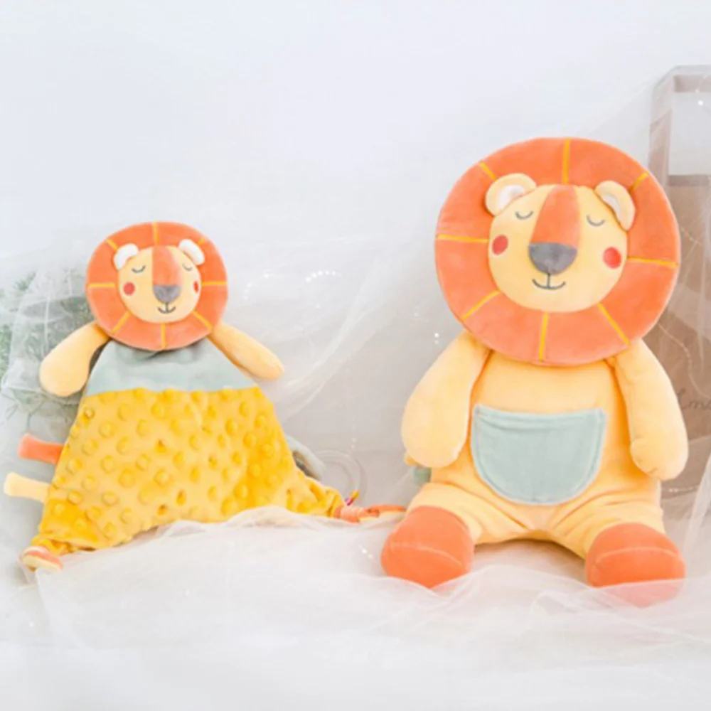 

1Pc Cartoon Baby Soothing Towel Newborn Appeasing Pacifying Doll Towel