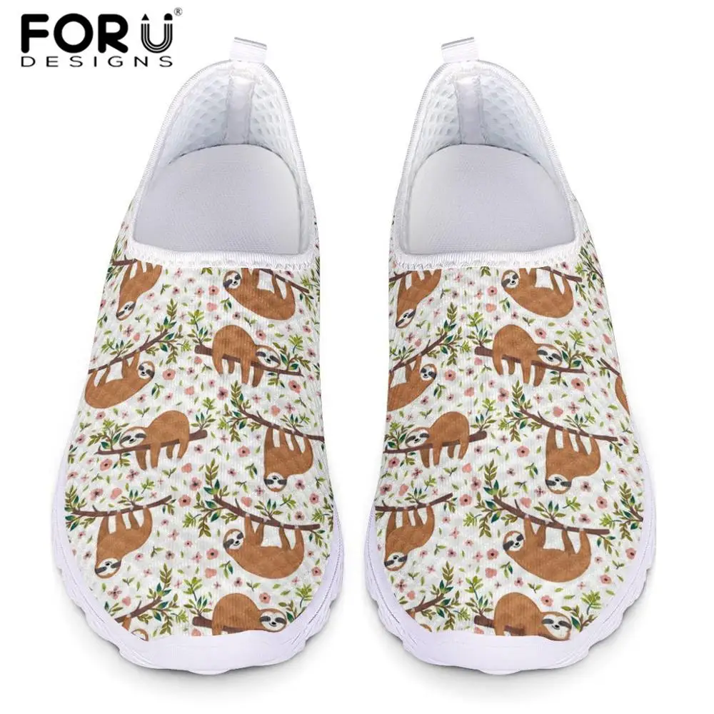 FORUDESIGNS/модные женские туфли на плоской подошве кроссовки мультфильм маска