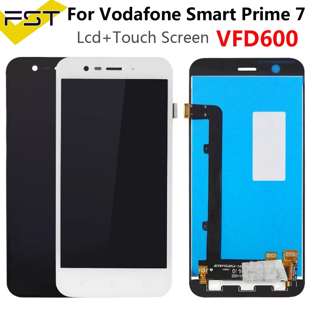 ЖК-дисплей с сенсорным экраном для Alcatel Vodafone Smart Prime 7 VFD600 дигитайзер телефона в