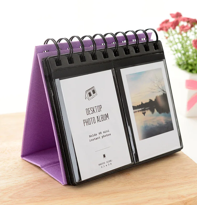 Настольный Фотоальбом Polaroid Mini настольный фотоальбом с календарем 3-дюймовый