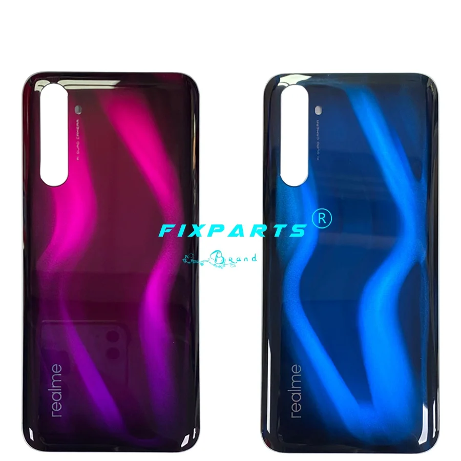 6 6 for oppo realme 6 pro battery cover rear housing door glass case rmx2061 rmx2063 mobile phone replacement parts free global shipping