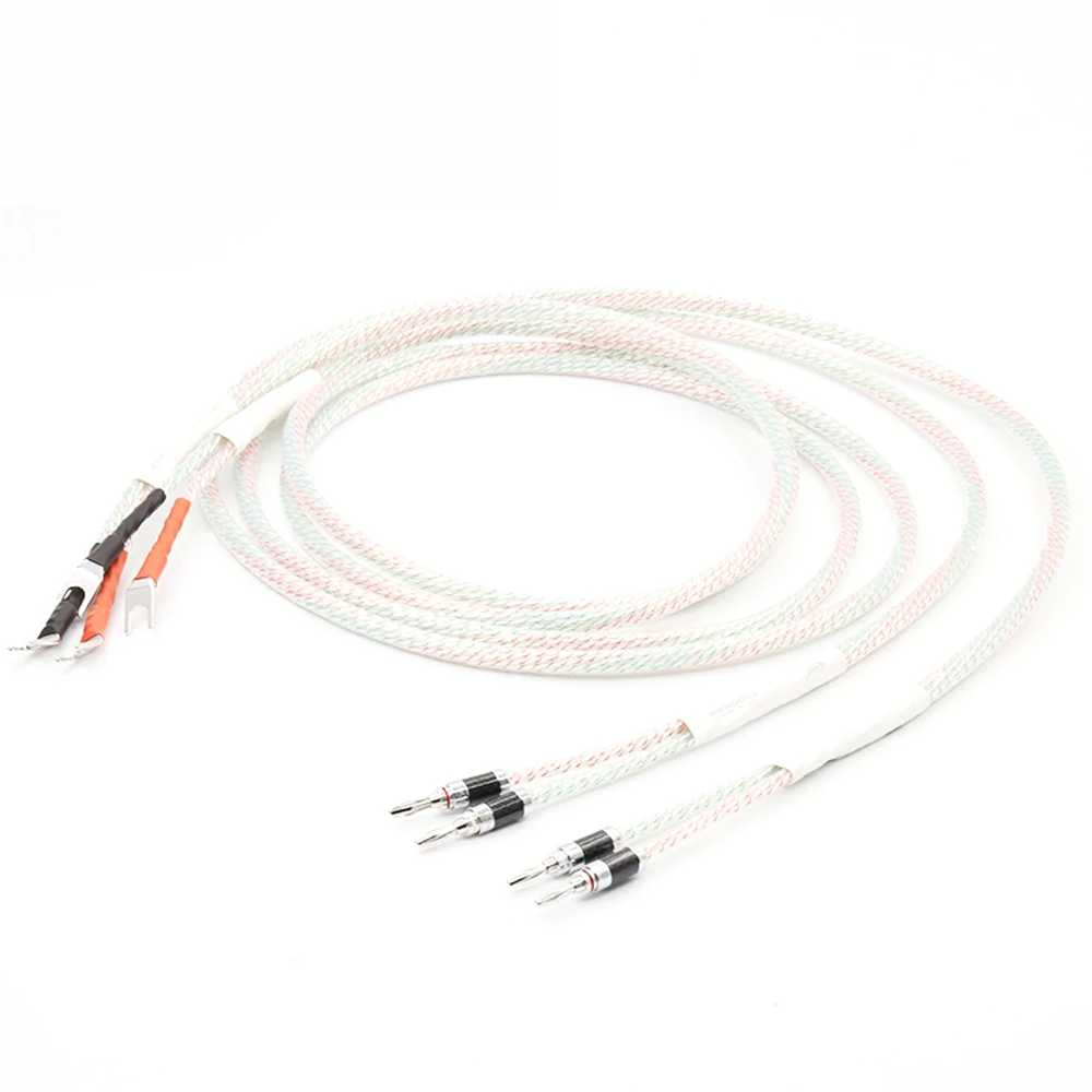 Кабель для динамиков Valhalla серии Hifi кабель типа банан лопата аудиокабель