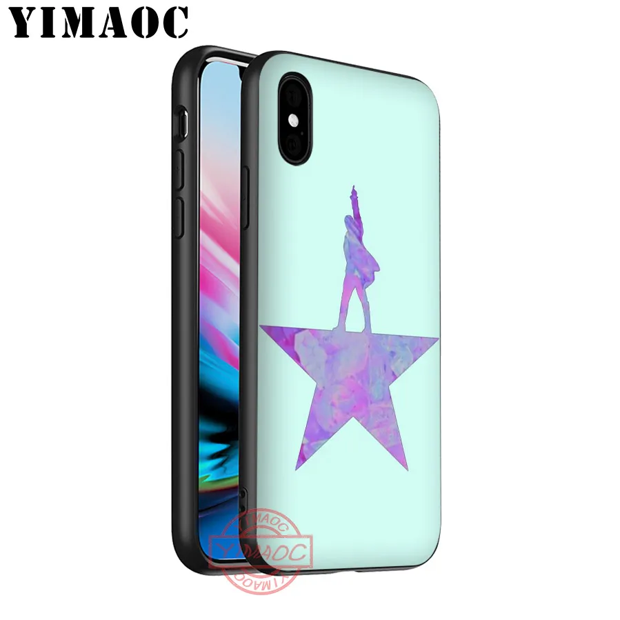 YIMAOC Hamilton Musical Lyrics Soft Silicone Case Cover for Apple iPhone 5 5S SE 6 6S 7 8 Plus X XS XR 11 Pro Max Back Shell | Мобильные