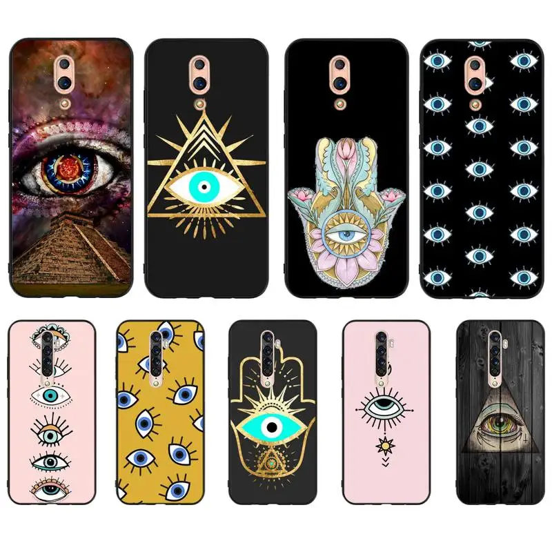 

Maiyaca evil eye Luxury Phone Case For OPPO A5 A9 A5S A1K A37 F7 F5 F9 RealmeX C2 C3 X2PRo XT 3 5 6Pro Reno2Z