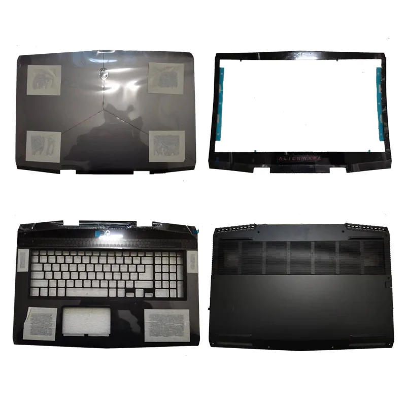 

For 98 New Dell Alienware M17 ALW17M P37E LCD Back Cover / LCD Front Bezel / Palm Rest / Bottom Cover 07R35P 0X9KD1