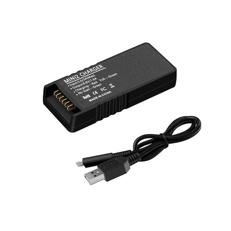 

P82F QC3.0 Батарея Зарядное устройство Зарядка через USB адаптер для D-JI Mini 2 Mavic Mini2 Drone