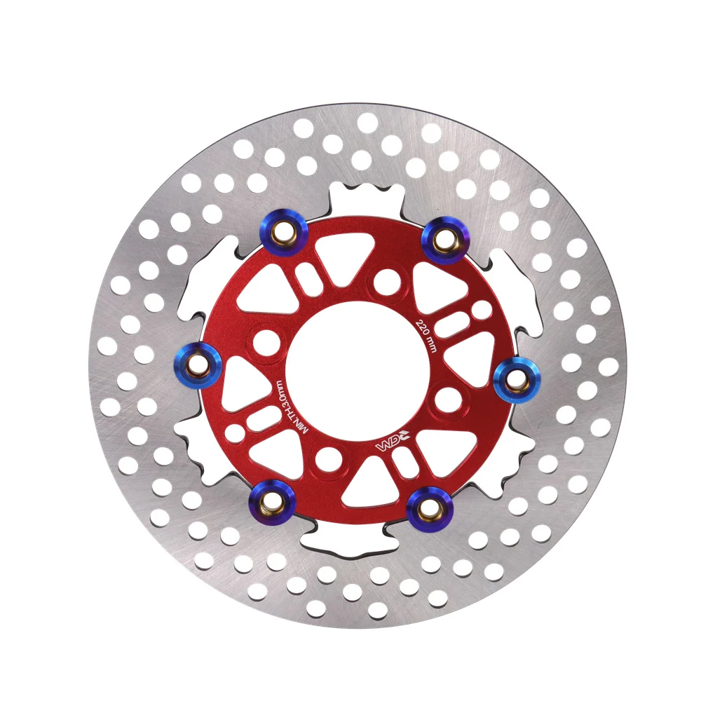 Тормозной диск ротора мотоцикла с 4 отверстиями 220 мм-55 мм подходит для honda msx125