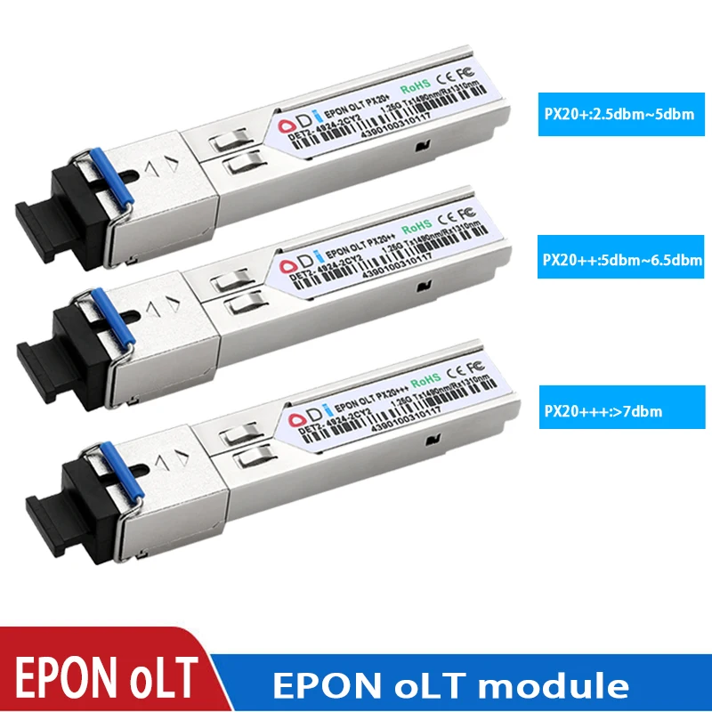 Оптический трансивер EPON OLT PX 20 + ++ +++ SFPOLT1.25G 1490/1310nm 3-8.5dBm SC FTTH solutionmodule для - купить по