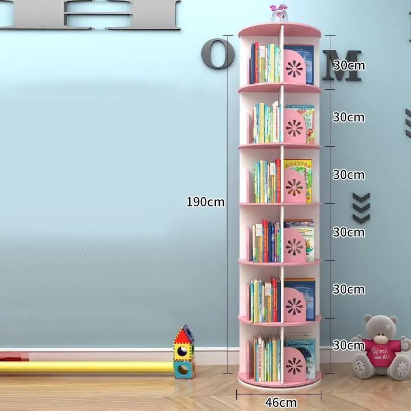 Полка деревянная вращающаяся полка-книжка для дома полка книг |