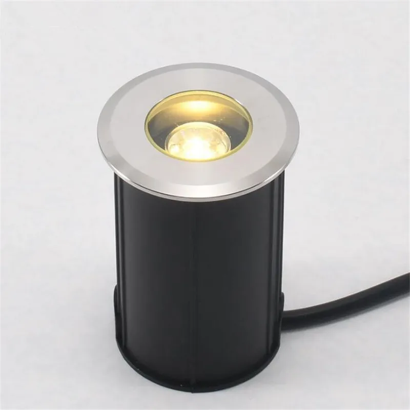 Уличный водонепроницаемый светодиодный напольный светильник из нержавеющей