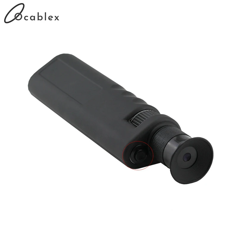 Акция точный 400X оптоволоконный оптический микроскоп ручной с адаптерами 1 25 и 2 5