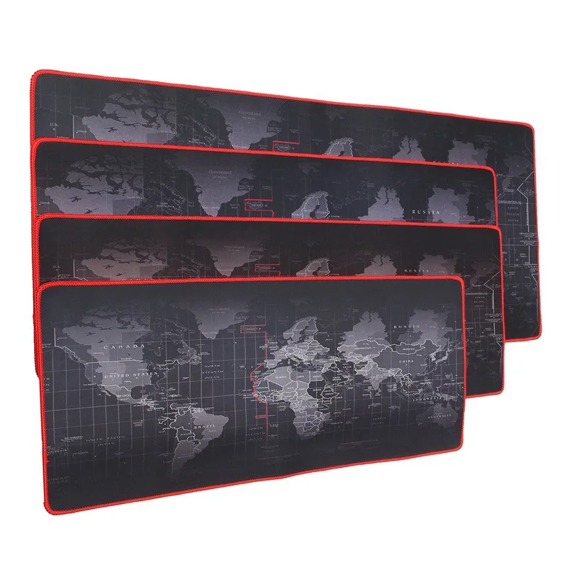 

Large World Map Mouse Mat Gaming Computer Mouse Pad Big Desk Mat Non-Slip Rubber Base Mousepad for Laptop PC Gamer