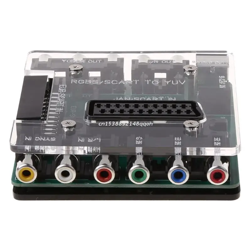 

SCART RGBS to YUV YCBCR Video Converter for DC Dreamcast Drive SFC PS2 Console Retro Games Dropship