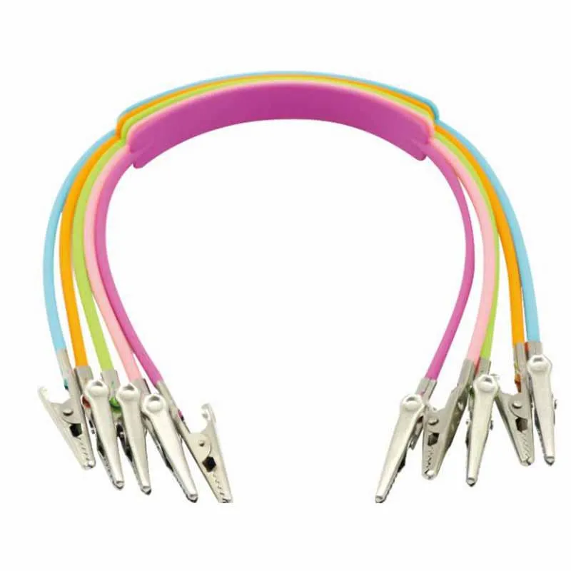 

1 шт. стоматологический плоский силиконовый зажим для шарфа красочная Гибкая цепочка держатель для салфеток нагрудные зажимы стоматологич...