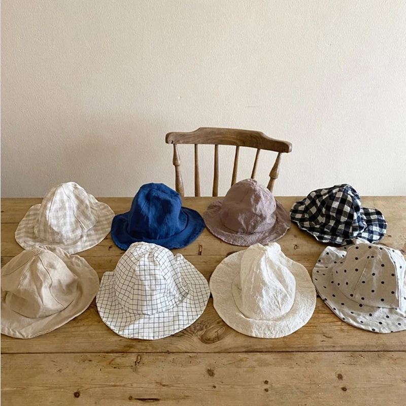 

Новинка 2022, детская шапка для мальчиков, аксессуары, женская шапка, хлопковая весенне-летняя шапка для маленьких девочек, солнцезащитные ша...