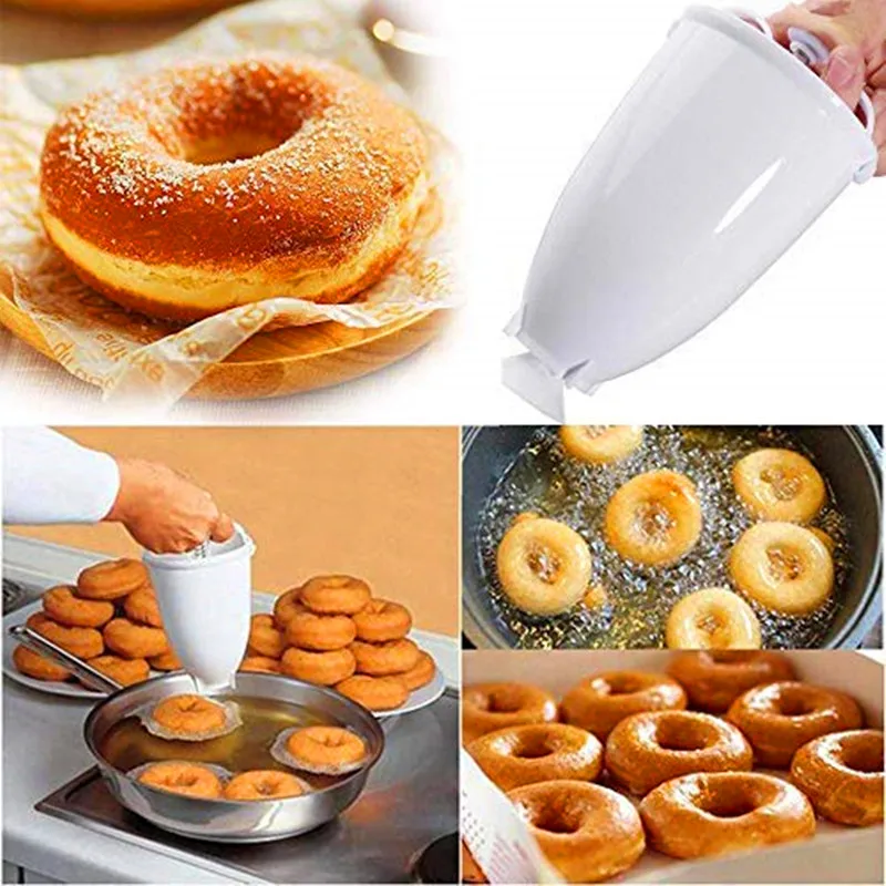Milking Dessert Baking Bakeware Mold Creative Biscuit Cokies Waffle Donut Maker Manual Mould Easy Fast DIY Tools | Дом и сад