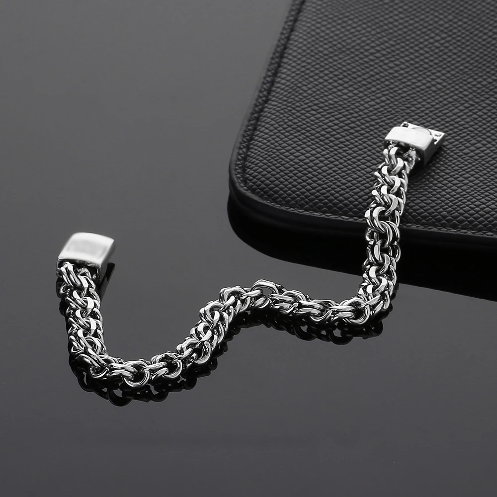 Модный браслет Будды в стиле панк старинный серебряный цвет для женщин браслеты