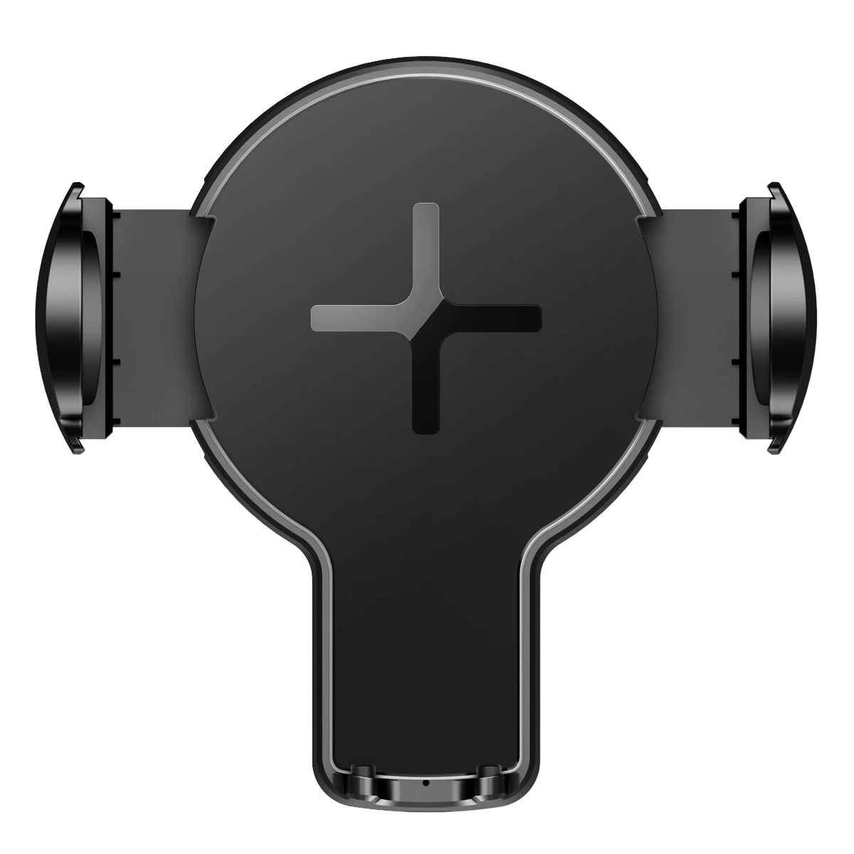 ROCK QI автомобильное беспроводное зарядное устройство для IPhone XS Max 8 Plus быстрое зарядное устройство Автомобильный держатель для телефона для Galaxy S10 Plus S9 S8 автомобильное зарядное устройство Черный